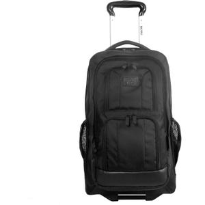 J WORLD NEW YORK Dustin Rolling CarryOn Travel Backpack w/Day Pack, Black, One Size