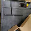2-Pack 5-Tier Metal Storage Shelves, 18.4"x12.6"x57.4", Black
