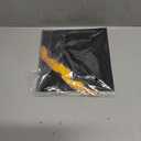 FtyFty Unisex Adult Matte Graduation Cap with Tassel Year Charm 2025 (Pack of 5, Black)