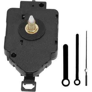 DIY Wall Clock Movement Kits,Clock Parts,DIY Movement Kits Battery Power Supply Accurate Timekeeping Quiet Noiseless ABS Plastic Pendulum Type Movement Kit