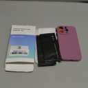 FlyReal Magnetic for iPhone 16 Pro Case, Compatible with MagSafe, (Integrated Silicone Camera Control Button) (Camera Protection) + Screen Protectors, Microfiber Lining Case 6.3", Lilac Purple