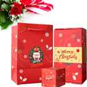 DYFCNP Surprise Gift Box Explosion, Merry Christmas Surprise Gift Boxes for Money and Birthday,2025 Newly Upgrade Pop-Up Explosion Boxes, Folding Christmas Money Box Set (Red 10 Boxes)