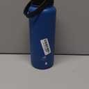 POWCAN 40 oz Insulated Water Bottle with 2-in-1 Straw and Spout Lid, Keep Cold 24H, Leak-Proof, BPA-Free, Double Wall Stainless Steel Water Bottle for Sports, Gym, Travel, and School (Pacific Ocean)