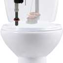 Fluidmaster 400H-002 Performax Universal Toilet Fill Valve High Performance Tank and Bowl Water Control, 1-Pack
