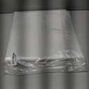 48 Pieces Scrapbook Paper Storage Organizer with Label Stickers, 12.6 x 13 Inch Paper Storage Organizer with Sealing Design PVC and Acid-Free for Holding Scrapbook, Vinyl, Photos