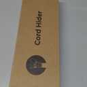 Delamu 157in Cord Hider Wall, TV Cable Hider Cord Covers for Wires on Wall, Large Cable Management Raceway, Paintable Wire Hiders Wire Covers for Cords for TV on Walls, 10 X L15.7 W1.18 H0.6in, White