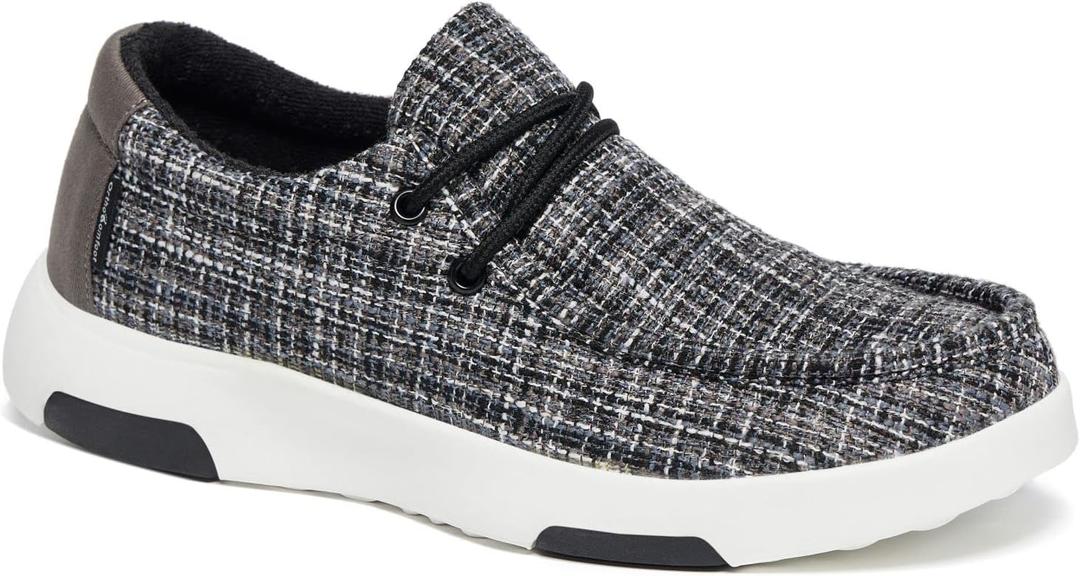 OrthoComfoot Women's Orthopedic Lace Up Shoes, Comfortable Arch Support Shoes for Plantar Fasciitis, Ultralight Walking Loafers for Heel and Foot Pain Relief (8, W2-black/Grey) OrthoComfoot Women's Orthopedic Lace Up Shoes, Comfortable Arch Support Shoes for Plantar Fasciitis, Ultralight Walking Loafers for Heel and Foot Pain Relief (8, W2-black/Grey)