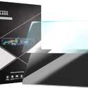 Tempered Glass Screen Protector for Tesla Model X/S 15" Center Control Touchscreen High Definition Touch Screen Protector 9H fit Tesla Model S Model X Accessories (Front, HD)