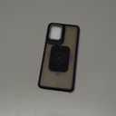 GUAGUA for Motorola Moto G Stylus 5G 2024 Case [Not for 2025] Magnetic Cases Slim Translucent Matte Back Anti-Scratch Protective Shockproof Phone Case for Moto G Stylus 5G 2024, Black/Purple