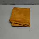 SASTYBALE Thanksgiving Fall Amber/Mustard Jacquard Tablecloth (60x84 Inch Rectangle) - Elegant Damask Fabric, Spill proof Wrinkle Resistant Vintage Style for Harvest Dinner Gatherings