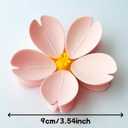 2-in-1 Sakura Food Bag Clip & Fridge Magnets, 3D Plastic Flower Snack Sealing Clip, Creative Dual Use Clip for Kitchen, Home & Office Decor