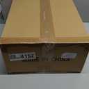 Caktraie 4 Pack Stackable Closet Storage Basket - Stackable Storage Bins, Multifunctional & Foldable Closet Organizer Divided, Wardrobe Cupboard Space-Saving Clothes Storage Hat Organizer, White