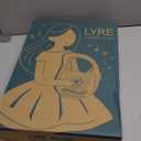 Lyre Harp Mahogany with Tuning Wrench and 16 Pcs Metal Spare String Set Manual Picks Black Gig Bag for Instrument Kids Adult Professional Beginner Music Lovers Gift