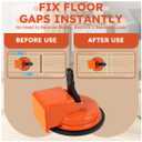 Floor Gap Fixer Tool, Laminate Flooring Leveling Suction Cup Repair Kit for Floating Vinyl Plank Fixing Wood Close Gaps, Heavy Duty Iron Grabber for Smooth Surface Tile Installation
