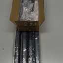 Lootkell Black Curtain Rods for Windows 48 to 84 Inches Adjustable Heavy Duty 1" Diameter Window Curtain Rod with Decorative Finials for Outdoor Farmhouse Bedroom Kitchen Living Room