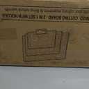 Fibogollo Bamboo Cutting Boards for Kitchen,Chopping Boards Set with Juice Groove,End Grain Bamboo Butcher Block,Serving Board with Holder(3 Pcs)