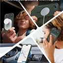 Magnetic for iPhone Air Case 2025,[Anti-Slip][Compatible with MagSafe][Military Grade Drop Protection] Shockproof Protective Translucent Matte Phone Case for iPhone 17 Air Case,Forest Green