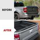 Mabett Tailgate Spoiler Wing Compatible with 2026,2022-2025 Ford Maverick, Exterior Rear Trunk Lip Molding Trim No Drill Adhesive Install Accessories