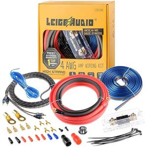 Gauge Amp Installation Wiring Kit - 1500W Car Amplifier Wiring Kit Helps You Make Connections and Brings Power to Your Radio, Subwoofers Speakers