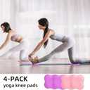 2 packs Yoga Knee Pad Mats Extra Thick for Knees Elbows Wrist Hands Head Foam Pilates Kneeling pad Yoga Knee Cushion Thick Exercise Pads for Knees Elbows Wrist Hands Head Foam Pilates Kneeling padSupport Foam Pads for Women and Men