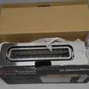 Mueller UltraToast Full Stainless Steel Toaster 2 Slice, Long Extra-Wide Slots with Removable Tray, Cancel/Defrost/Reheat Functions, 6 Browning Levels with LED Display, Housewarming Gifts New Home