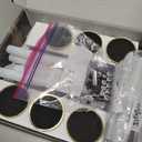 12 Set Halloween Christmas Window Candles Lights with Timer Battery Operated Electric LED Taper Candles Flameless for Windows, Gold Candle Holders, Suction Cups & 24 PCS Battery Included (12 Set)