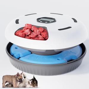 Wet & Dry Automatic Cat Feeder Wet Food RefrigeratedTimed Cat Wet Food Dispenser Automatic Dog Feeder Pet Auto Dry frienhund Electriccomedero automtico para Gatos