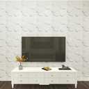 Art3d Decorative 3D PVC Wall Panel for Interior Dcor, 12-Pack 19.7 x 19.7 in., 32 Square Feet, Bubble