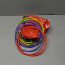 TURNMEON Giant Inflatable Christmas Tree Ring Toss Party Game Kids Adults Family Stocking Stuffers Toys Christmas Party Decorations Supplies Favors Gifts Grandkids Indoor Outdoor,4 Santa Base 4 Rings