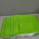 5PCS Silicone Dehydrator Sheets with Edge, Anglecai 12.2 x 10.2 Inch Silicone Dehydrator Mats Compatible with Cosori CP267-FD, Nonstick Dehydrator Trays Liner for Fruits Meat Vegetables(Green)