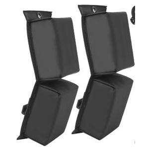 (2-Pack) PWC Jet Ski Bumpers, Boat Fenders with Elastic Cords, Jet Ski Accessories, 14 x 6 x 3.2 inch