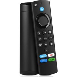 Replacement Firestick Remote Control Compatible with Fire Smart TV Stick Lite/Stick 4K/Smart TV 3rd Gen/TV Cube(2nd Gen/1st Gen/3rd Gen)/TVs Stick(2nd Gen/3rd Gen) with Voice Controller