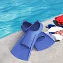 Gintenco Swim Fins, Kids Swim Training Fins for Lap Swimming, Travel Size Flippers with Mesh Bag, Silicone Swimming Fins for Kids Teens Adults Women Men, Size: XL(US Men 8-9.5/ US Women 8.5-10)