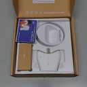 autobrush Sonic Pro Electric Toothbrush  Only ADA Accepted U-Shaped Brush, Clinically Proven Up to 5.1X Better Cleaning, 30-Second Full Mouth 360 Clean, Rechargeable, Waterproof, White, Women's Small