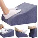 Foot Rest for Under Desk at Work Ergonomic Under Desk FootrestSupport Foot Pillow Double-Sided Footstool for Office, Home & Gaming Leg Elevation Pillow Blue