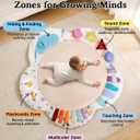 Baby Play Gyms mats (ONLY Play mat, Beige)