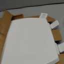 Mayfair Cassel Slow Close Toilet Seat, Easy Clean, Non Slip Premium Wood Seat, Easy Install, Made in USA, Elongated, White