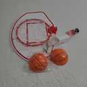 Mini Basketball Hoop - Indoor Basketball Hoop - Durable Plastic Basketball Hoop for Kids and Adults - No Assembling - Premium Basketball Game with Ball and Pump