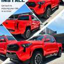 Trumgeta 600 lbs Running Boards Fit for 2024 2025 2026 Toyota Tacoma Double Cab, Heavy-Duty Side Steps for Easy Access