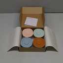 Moonkie Silicone Baby Food Containers | 4 oz Baby Food Storage Jars with Airtight Lids | Reusable Baby Food Jars, Freezer,Microwave and Dishwasher Safe, Perfect for Infant & Toddler