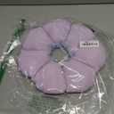 Cat Cone Collar,Cute Waterproof Cat Recovery Collar,Anti-Bite Lick Wound Healing Safety Elizabethan e Collar for Cats,Purple Flower All-Season Style Meidum