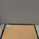 16 x 24 Cork Boards for Walls with Black Wooden Frame 1pack, Double Sided Office Board for Wall Organizer, Bulletins Board Decorative Hanging Pin Board for School, Home & Office, Notice Board