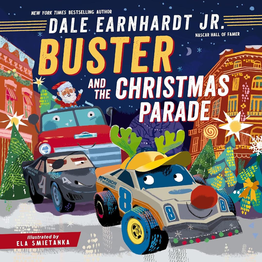 Buster and the Christmas Parade (Buster the Race Car) Hardcover – Picture Book, October 1, 2024
