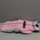 AOFITEE Dog Coat, Warm Dog Jacket, Reflective Winter Coats for Medium Dogs, Turtleneck Dogs Winter Jacket with Harness Built in, Waterproof Windproof Pet Fleece Vest Puffer Jacket, Pink M