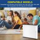 2 Pack 210 Replacement Filter Compatible with AprilAire Size:210 Whole House Air Purifiers Models,1210,1620,2210,2216,3210,4200,20x25X4 Furnace Filter Replacement