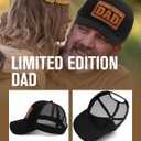 Mom and Dad Hats New Mom Dad Gifts for Dad Adjustable Baseball Caps Parents Gifts for Couples Black