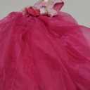MYRISAM Girls Fancy Princess Sleeping Beauty Birthday Dress Halloween Costume Cosplay Party Dress Up Outfit w/Accessories, Hot Pink , 3-4T