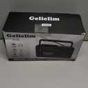 Gelielim Cassette Tape Player Bluetooth Boombox, Cassette Player AM/FM/SW Radio Stereo, Tape Player/Recorder with 8W Speaker and Earphone Jack, USB/TF Card Player, AC Powered or Battery Operated