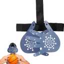 BOXOB Basketball Training Mask, Hand in Your Face Basketball Mask Face Guard for Preventing Collision Guard Shooter Jump Shot Dribble Training Equipment for Improving Skills (Black & Blue)