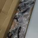 Coat Rack Wall Mount Wooden Hat Rack for Wall Hooks Pine Real Wood Plank 16.9" Brown Coat Hanger with 5 Triple Hooks for Hanging Coat Hat Jacket